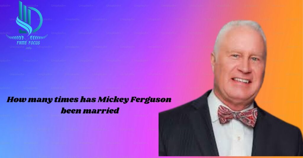 how many times has Mickey Ferguson been married
