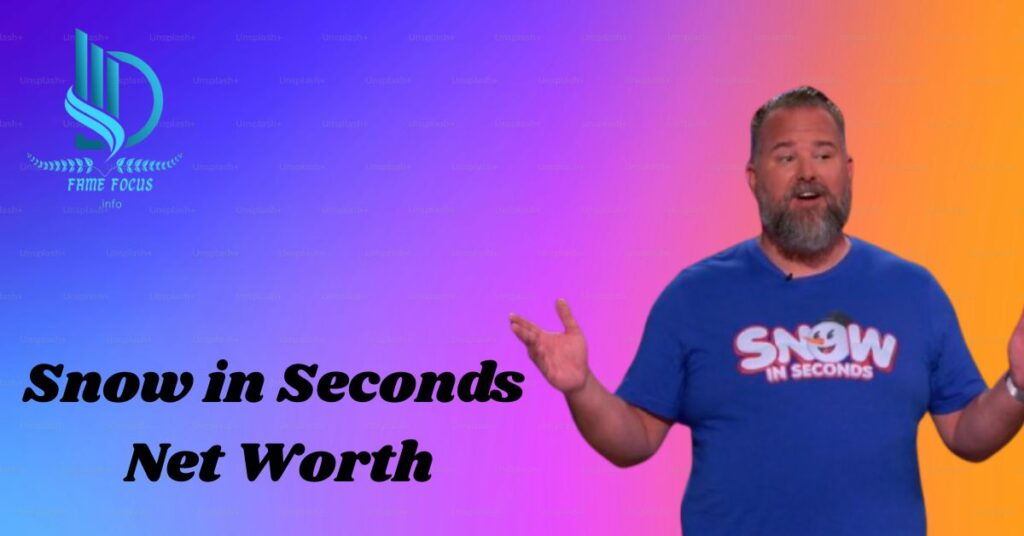 Snow in Seconds Net Worth